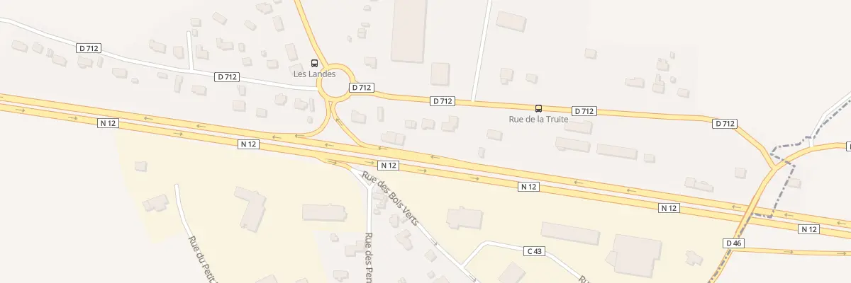 Plan du 10 Rue de la Truite à Coëtmieux
