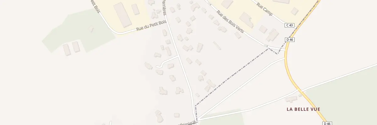 Plan du 15 Rue des Perrières à Coëtmieux