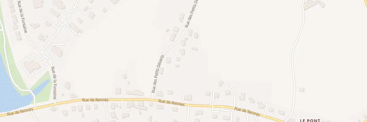 Plan du 4 Rue des Petits Deserts à Plémet