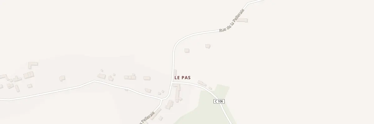 Plan du 52 Le Pas à Plémet