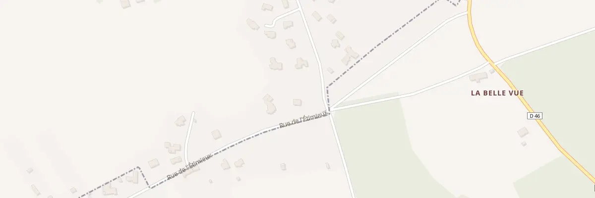 Plan du 2 Rue de l’Etimieux à Coëtmieux