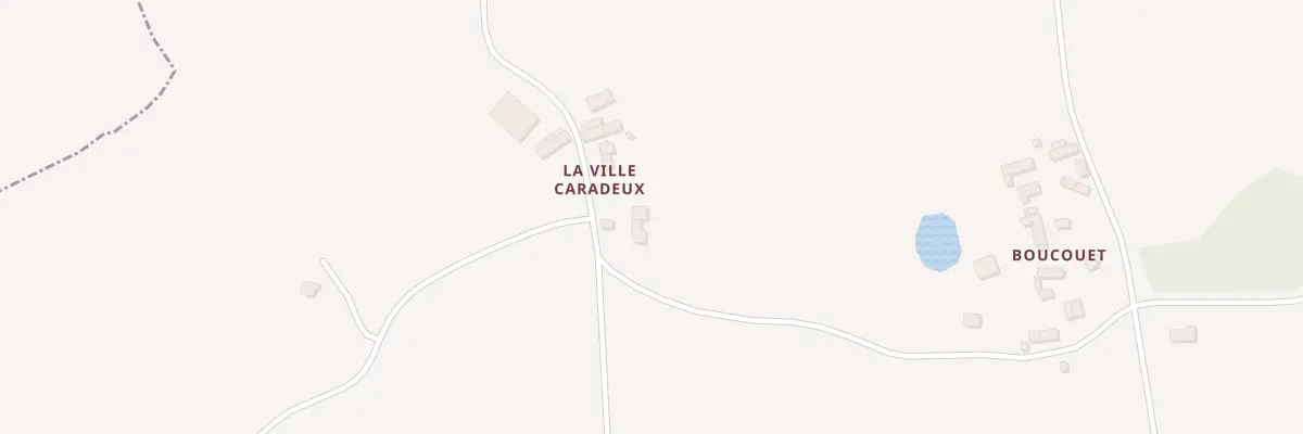 Plan du 4 La Ville Caradeuc à Trébry