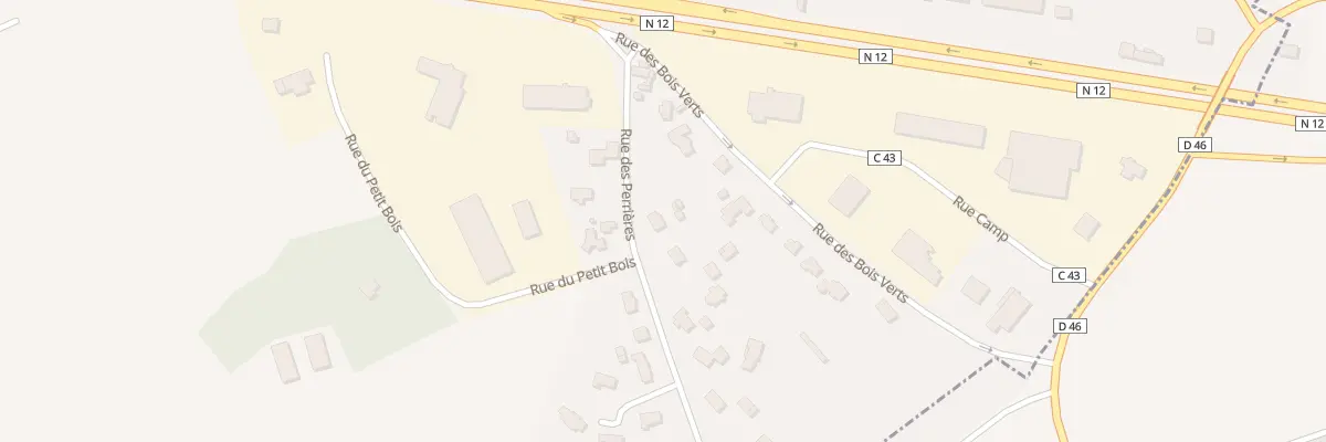 Plan du 7 Rue des Perrières à Coëtmieux