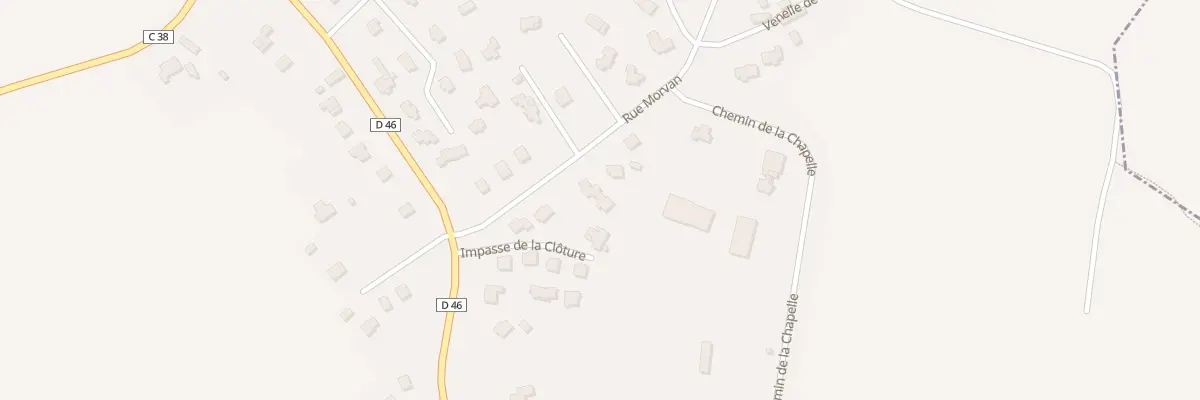 Plan du 8 Rue Morvan à Coëtmieux