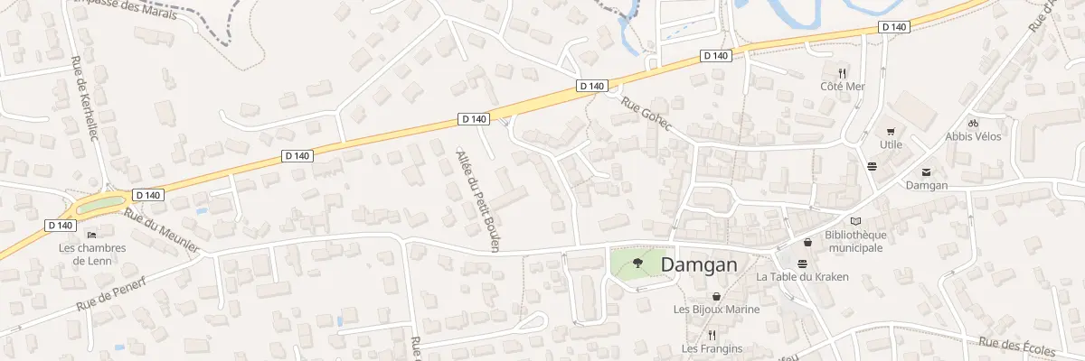 Plan du 5 Rue de Sainte Marguerite à Damgan