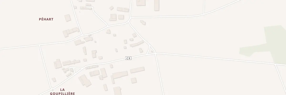 Plan du 35 Pehart à Plumieux