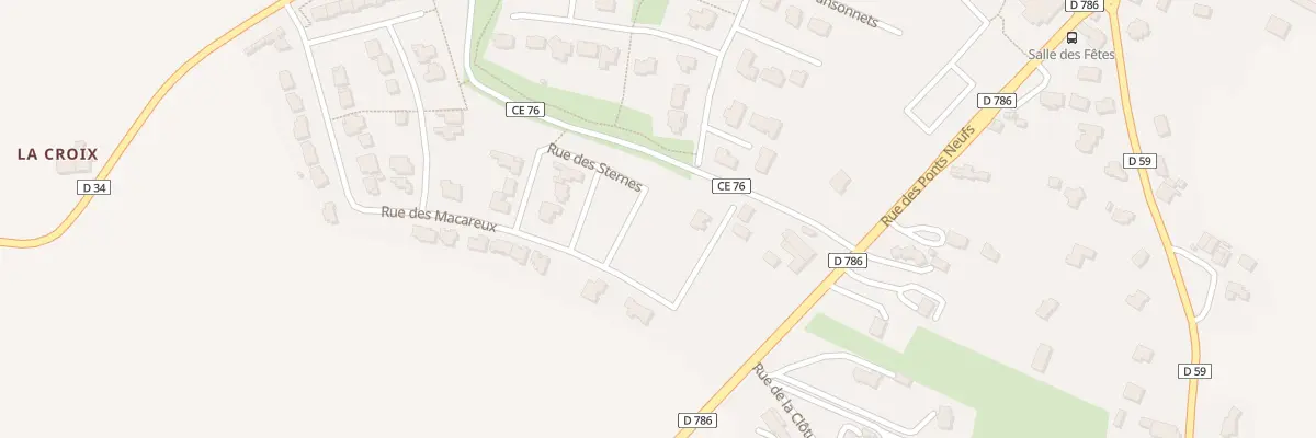 Plan du 709 Rue des Sternes Planguenoual à Lamballe-Armor