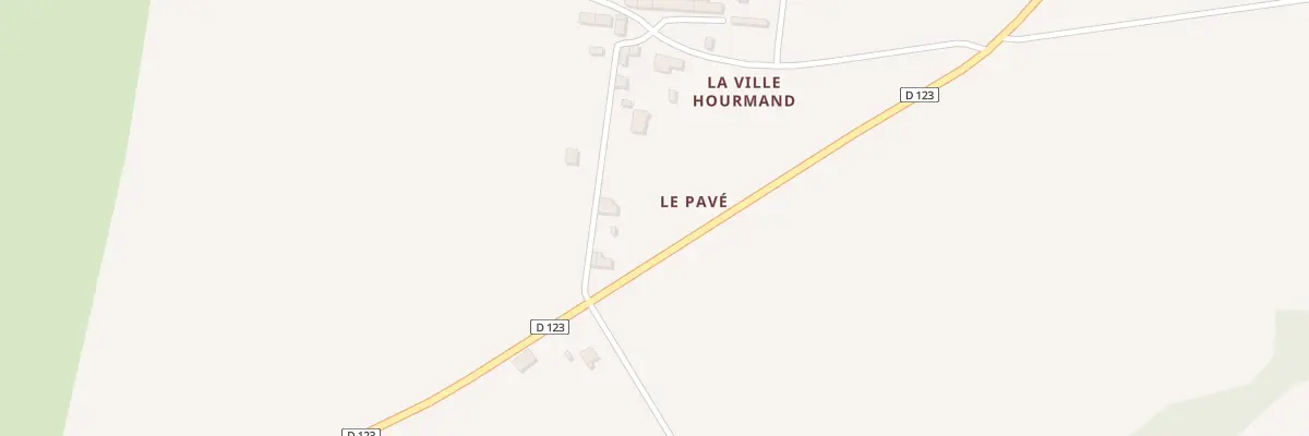 Plan du 5666 La Ville Hourmand à Guégon