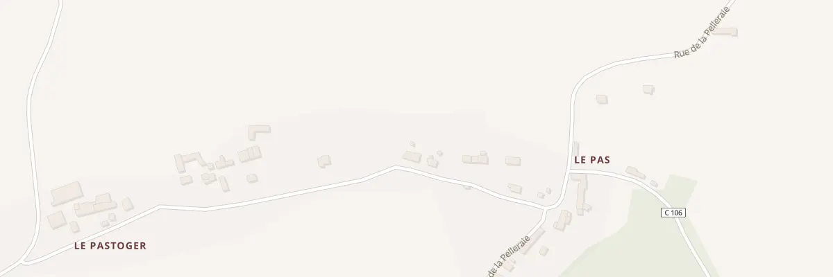 Plan du 25 Le Pas à Plémet