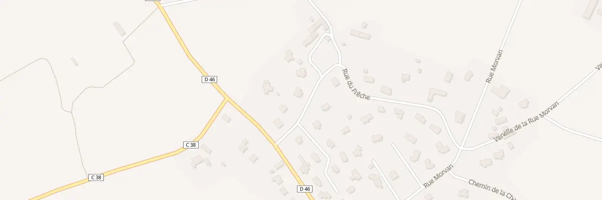 Plan du 3 Rue du Frêche à Coëtmieux