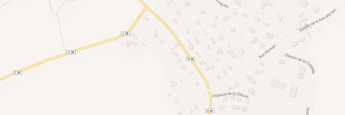 Plan du 10A Rue des Landes à Coëtmieux