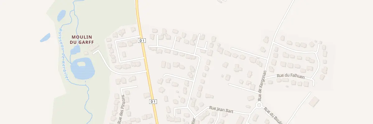 Plan du 42 Rue Jacques Cartier à Elven