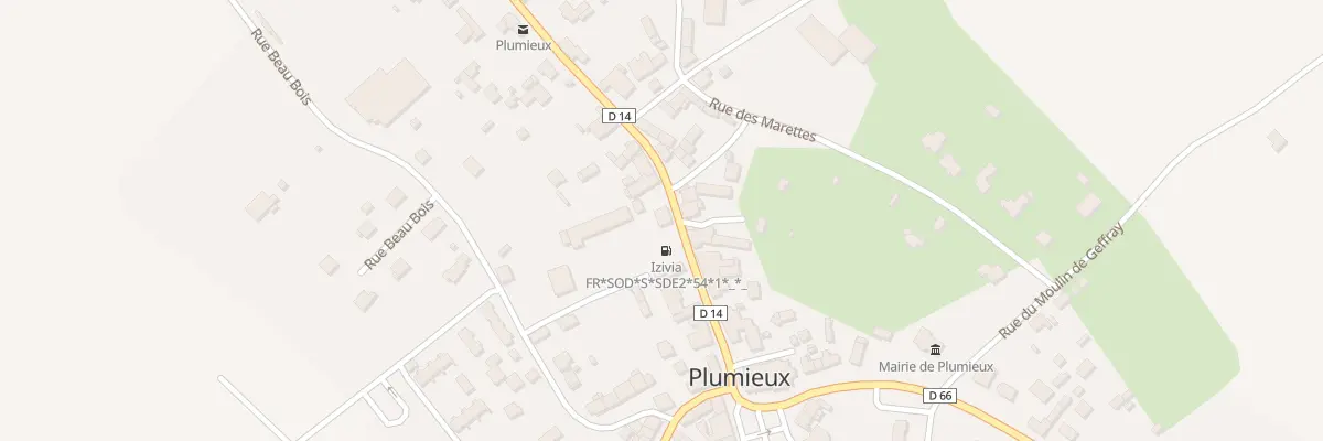Plan du 11 Rue de l’Argoat à Plumieux