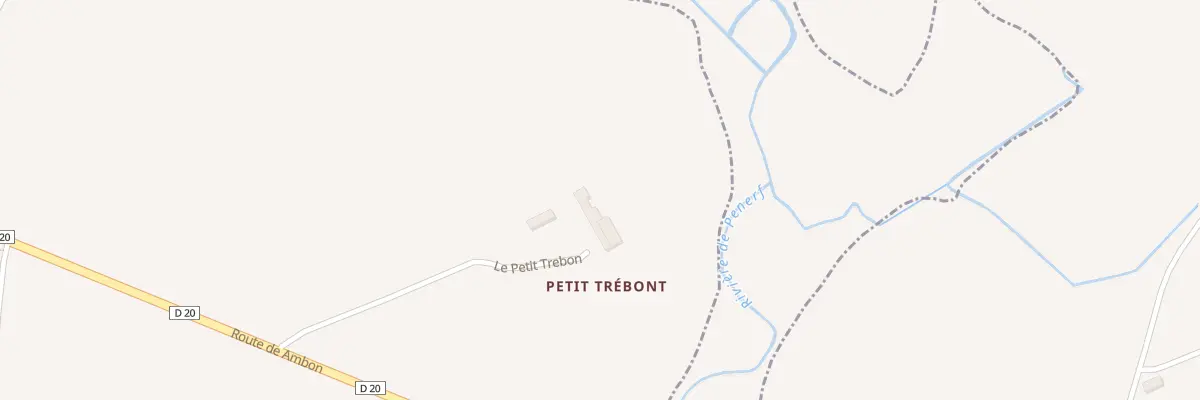 Plan du 5152 Petit Trebon à Surzur