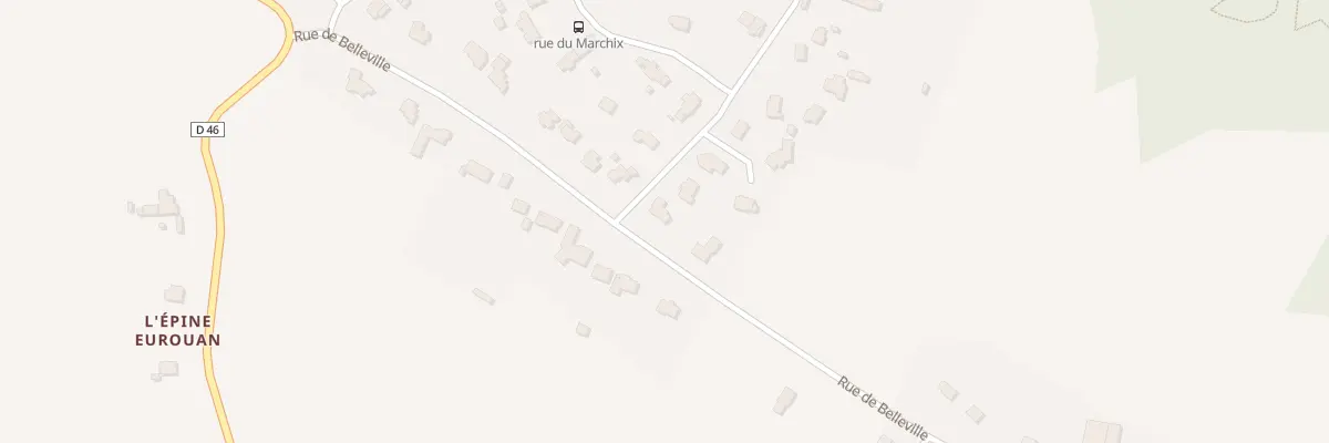 Plan du 2 Rue du Bignon à Coëtmieux