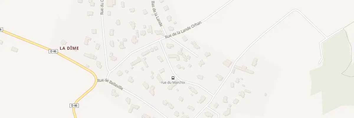 Plan du 3B Rue du Marchix à Coëtmieux