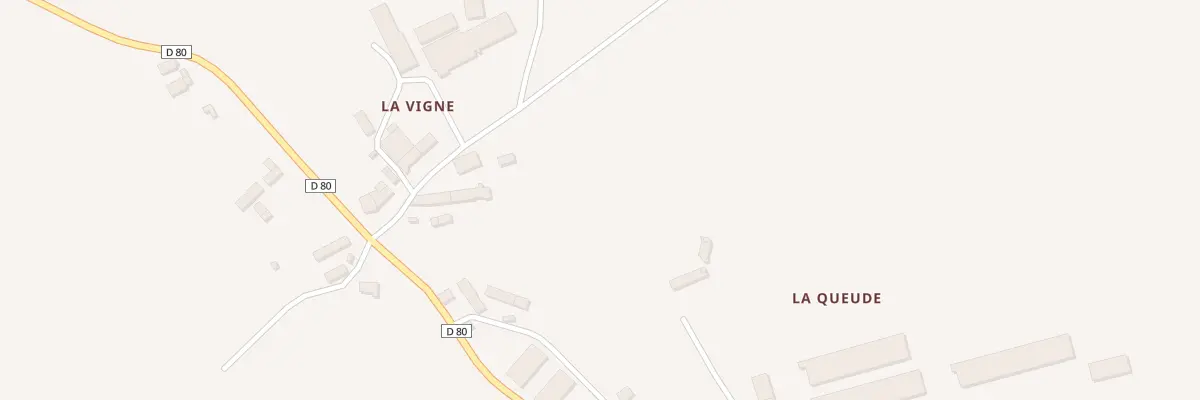 Plan du 14 La Vigne à Bréhand