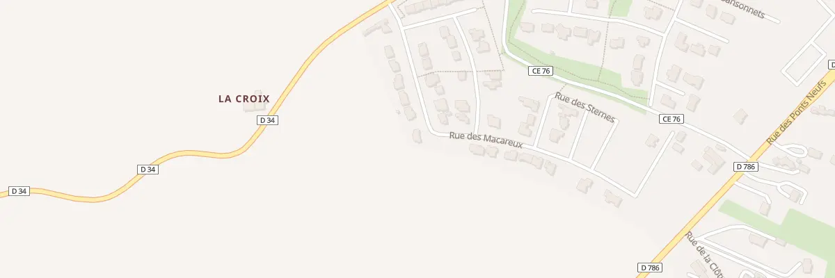 Plan du 16 Rue des Macareux à Lamballe-Armor