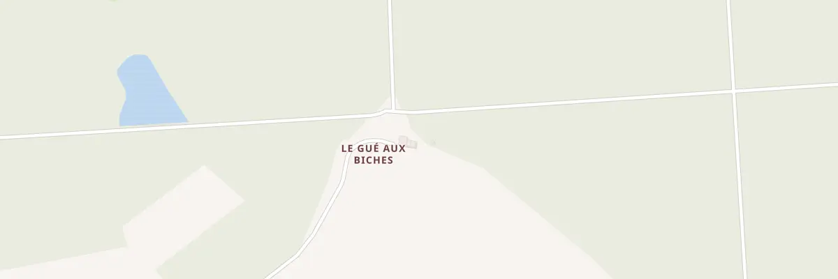 Plan du 5707 Gue aux Biches à Forges de Lanouée