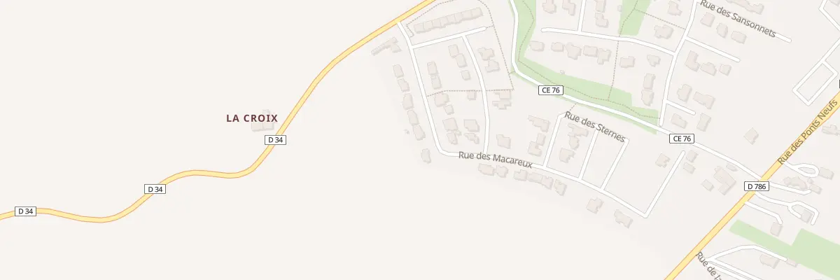 Plan du 14 Rue des Macareux à Lamballe-Armor