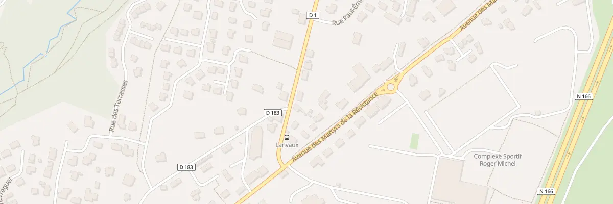 Plan du 5 Rue de Lanvaux à Elven