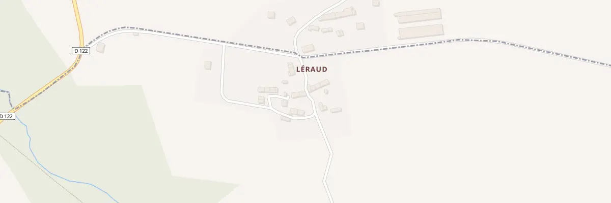 Plan du 184 Leraud à Cruguel