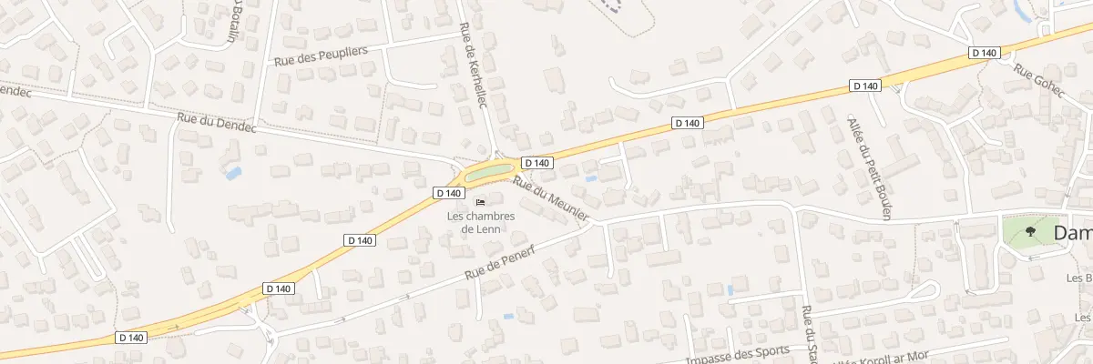 Plan du 6 Rue du Meunier à Damgan