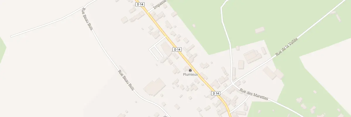 Plan du 37 Rue de l’Argoat à Plumieux
