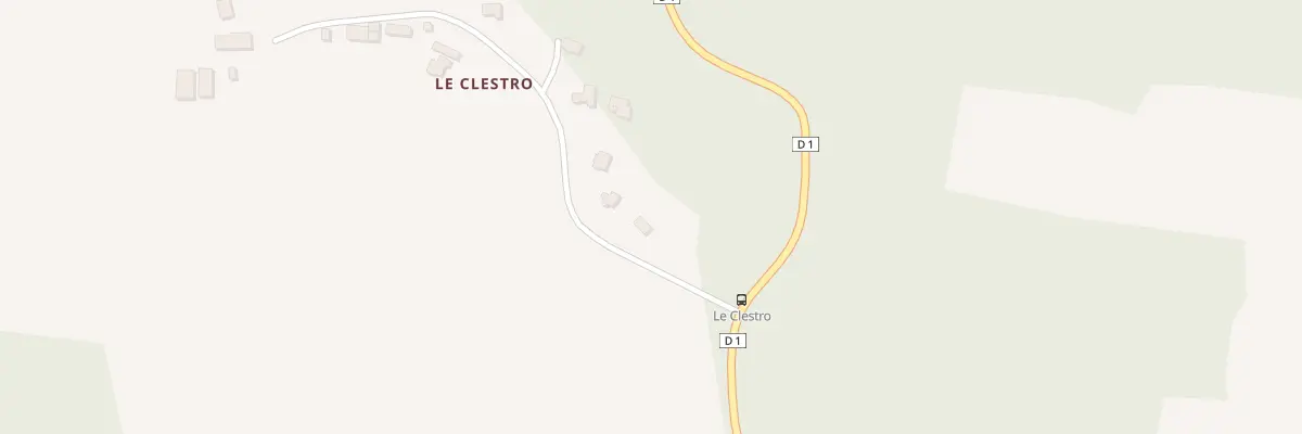 Plan du 6569 Le Clestro à Elven
