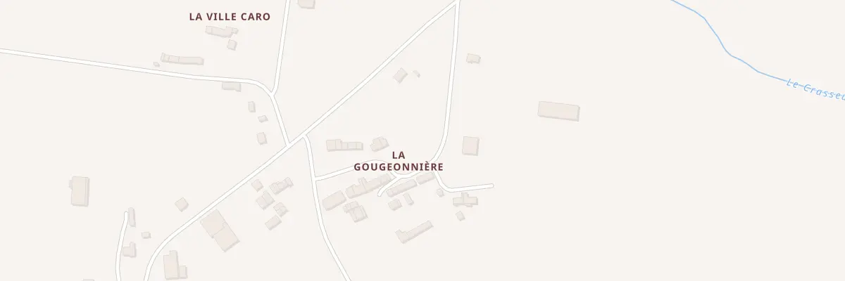 Plan du 20B La Gougeonnière à Forges de Lanouée