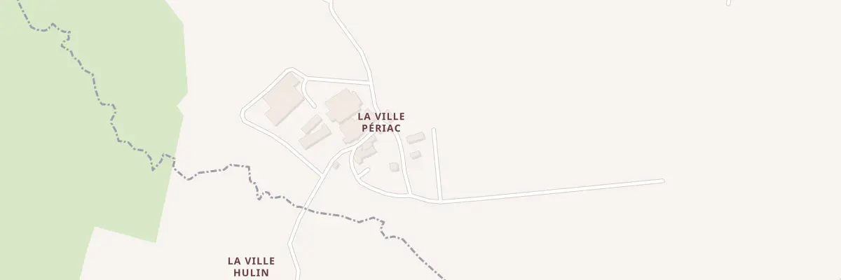 Plan du 12 La Ville Périac à Trébry