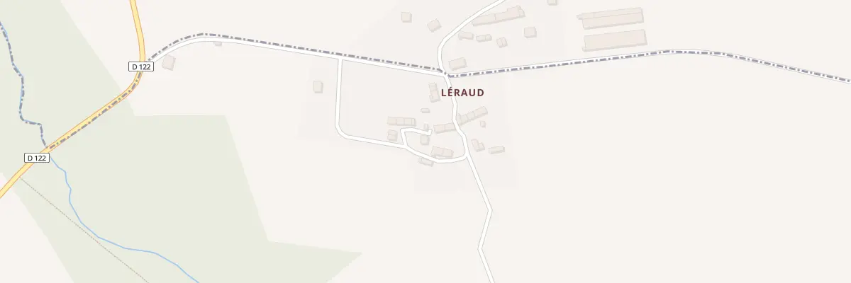 Plan du 189 Leraud à Cruguel