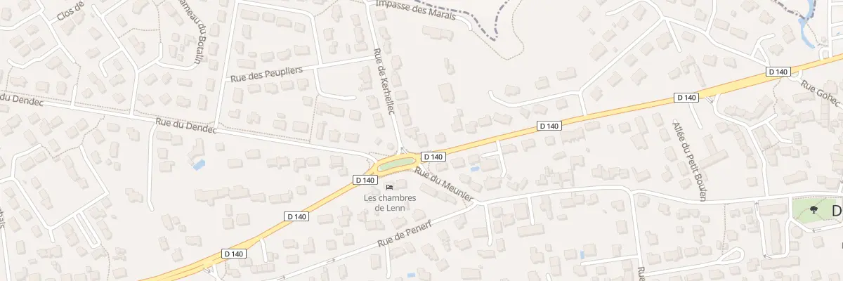 Plan du 12 Av de Prat Godet à Damgan