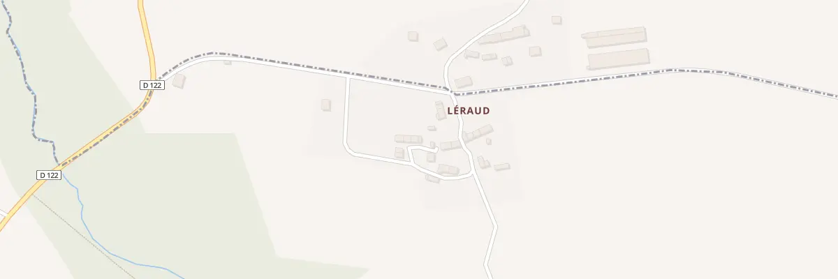 Plan du 9 Leraud à Cruguel