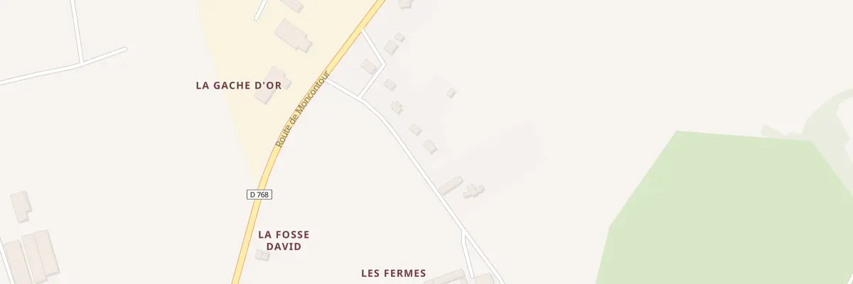 Plan du 9 Les Fermes à Bréhand