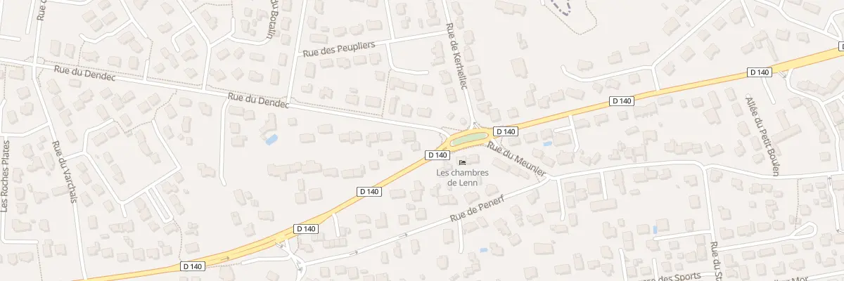 Plan du 1 Rue du Dendec à Damgan
