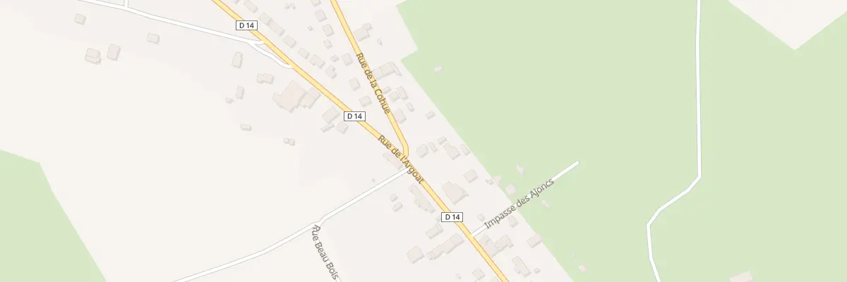 Plan du 60 Rue de l’Argoat à Plumieux