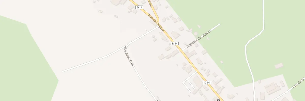 Plan du 51 Rue de l’Argoat à Plumieux