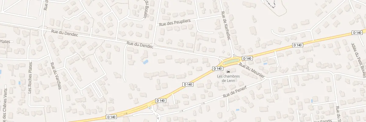Plan du 7 Rue du Dendec à Damgan