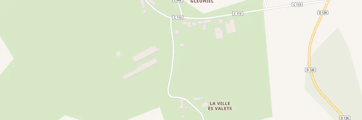 Plan du 11 La Ville Gleuhiel à Guégon