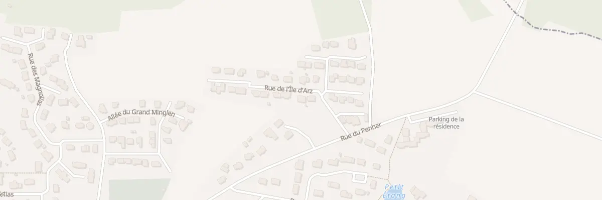 Plan du 3 Rue de l’Ile d’Arz à La Trinité-Surzur