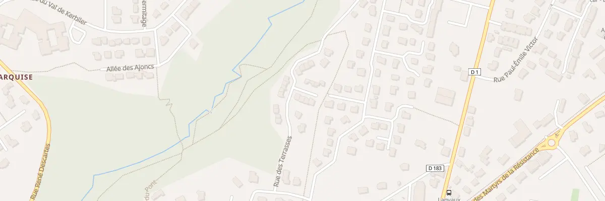 Plan du 9003 Rue des Terrasses à Elven