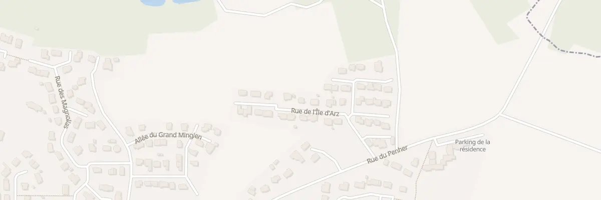 Plan du 6 Rue de l’Ile d’Arz à La Trinité-Surzur