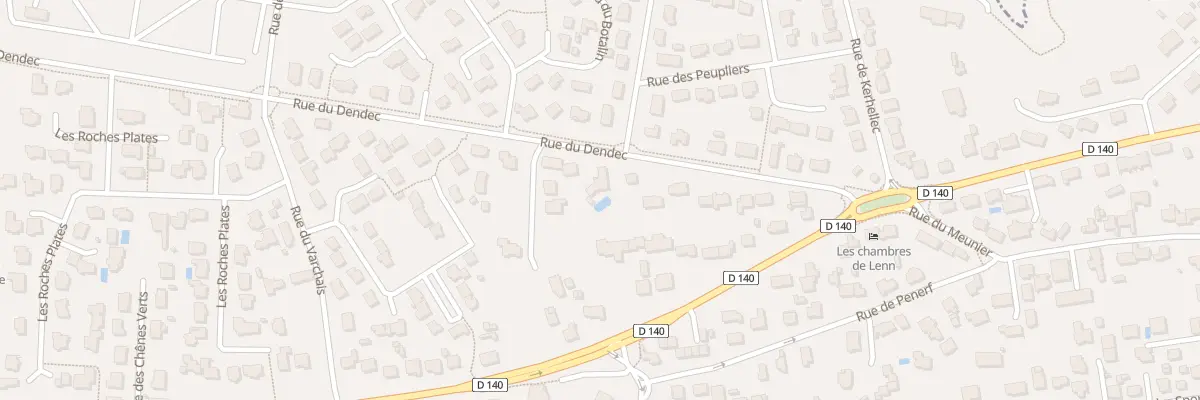 Plan du 17B Rue du Dendec à Damgan