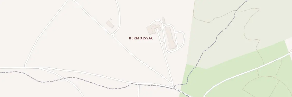 Plan du 5081 Kermoissac à Trédaniel