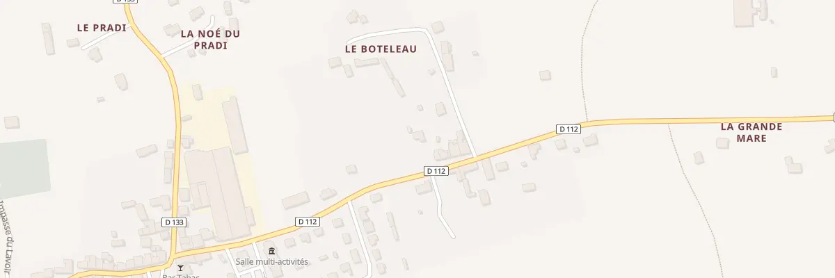 Plan du 9 Rue des Maisons Guilloux à Trédion