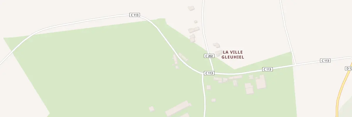 Plan du 5587 La Ville Gleuhiel à Guégon