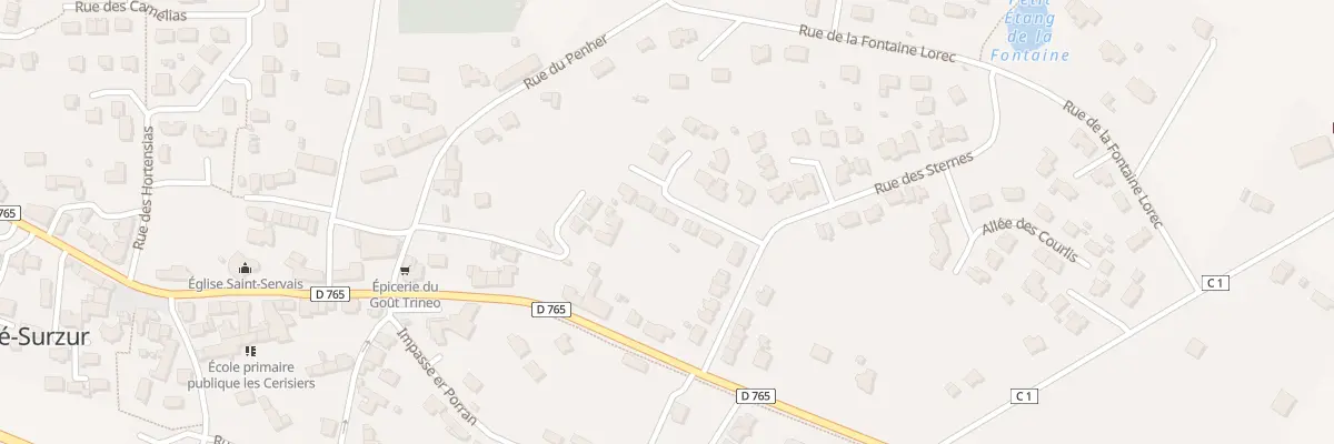 Plan du 7 Rue des Aigrettes à La Trinité-Surzur