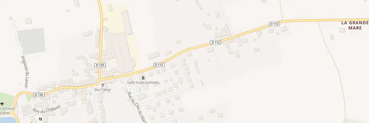 Plan du 1 Rue du Clos du Marché à Trédion