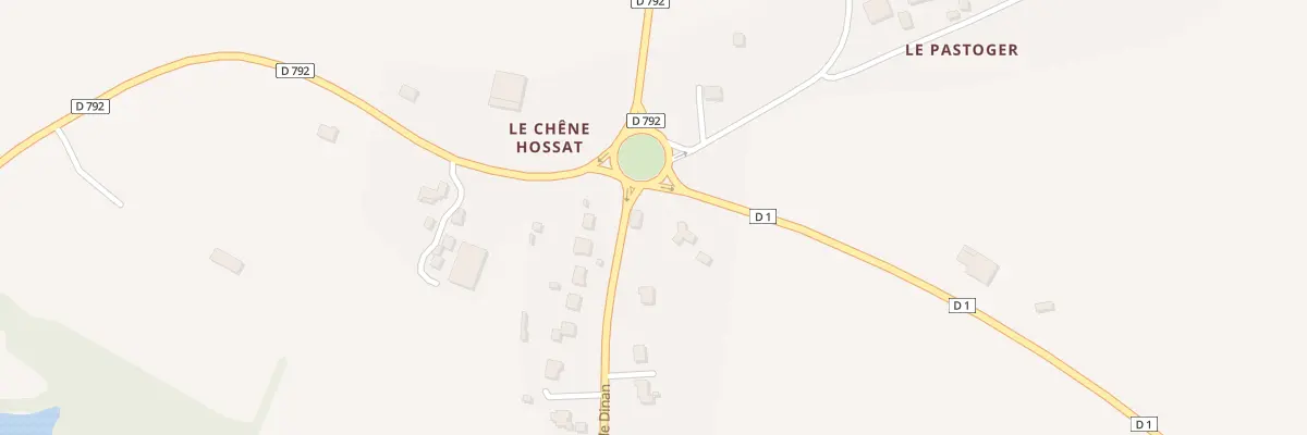 Plan du 90 Rue de Dinan à Plémet